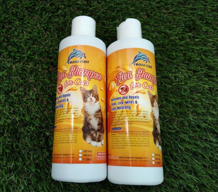 AQUA FIRST Flea Shampoo For Cats 250ml Lazada