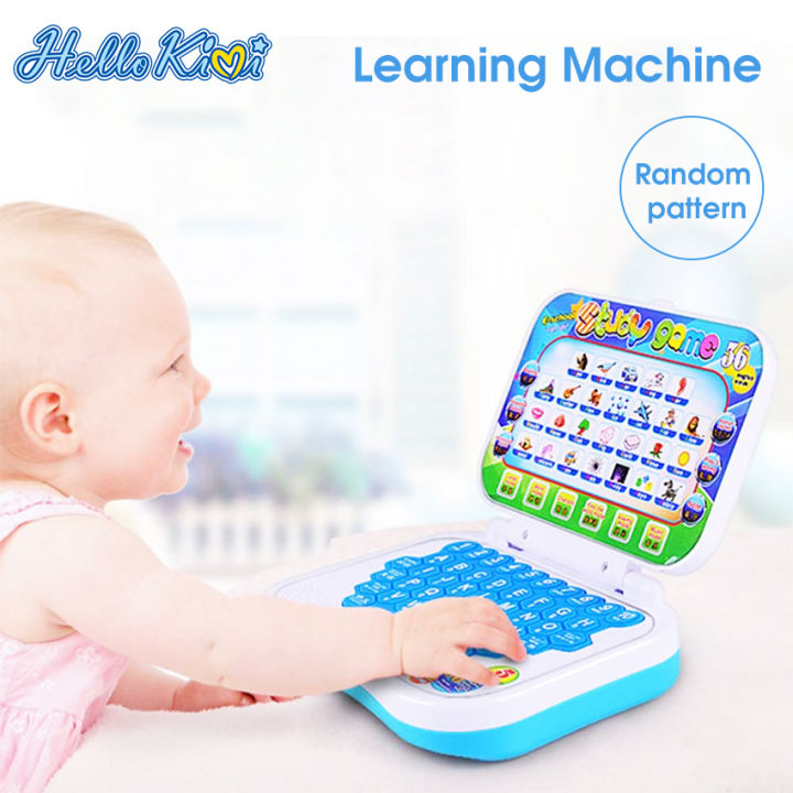 HelloKimi Pronunciation Learning Machine Cartoon Fold English Alphabet  Language Computer Early Learning Educational Machine Toy Baby Educational  Toys Children Gift 