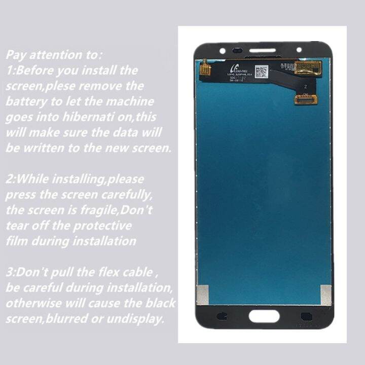 5-5-lcd-for-samsung-galaxy-j7-prime-lcd-g610-g610f-g610m-display-touch-screen-digitizer-assembly-single-double-hole