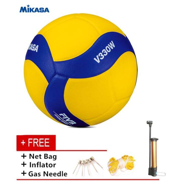 Original Mikasa V330W size 5 volleyball ball Comition Training Soft PU