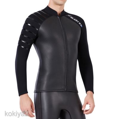[KOKIYA2] Scuba Diving Wetsuit Snorkeling Sailing 3mm Dive Top Jacket Coat for Men