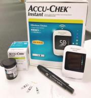 TRỌN BỘ Máy đo đường huyết ACCU-CHECK INSTANT, có bút và kim chích máu và 25 que thử tiểu đường, BH TRỌN ĐỜI 1 đổi 1 thumbnail