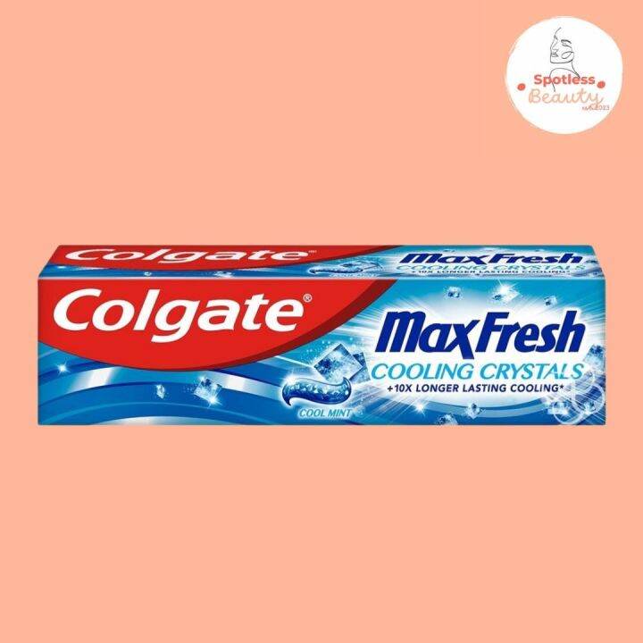 Spotless Beauty Colgate Max Fresh Blue Toothpaste 75mL Lazada PH