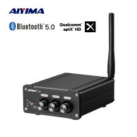 AIYIMA A05 TPA3221 Power Amplifier 100W Bluetooth QCC3034 APTX Mini HiFi Stereo Class D Power AMP Treble Bass for Speaker