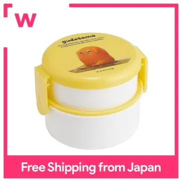 Skater Gudetama Round Lunch Box