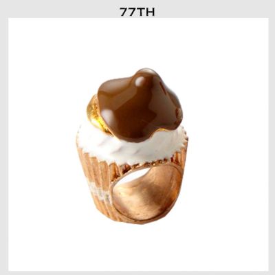 77th cupcake choco ring แหวนช็อกโก้คัพเค้ก