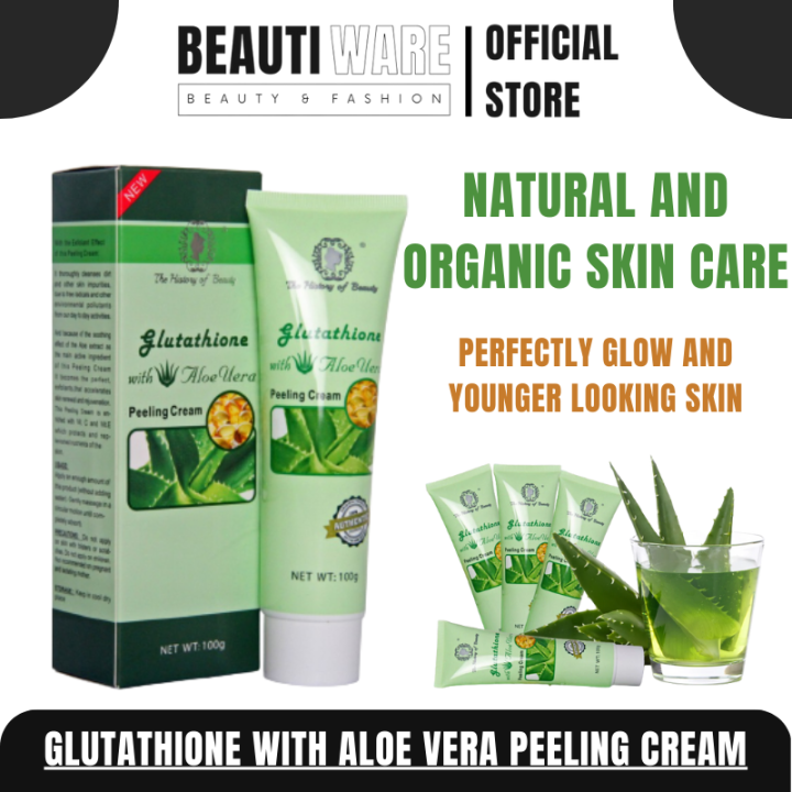 100 Effective Glutathione with Aloe Vera Magic Peeling Cream Exfoliate
