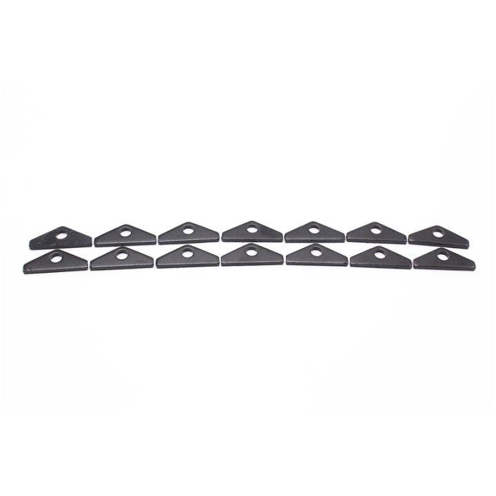 14Pcs Black Valve Cover Mini Tabs Hold Down for SBF Small Block Chevy