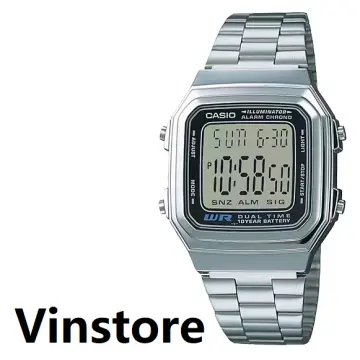 Casio illuminator wr hot sale dual time