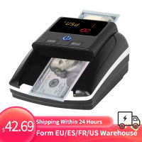 Portable Mini Money Counter деньги Counterfeit Bill Detector Automatic Money Detection By UV MG Images Paper Quality Size