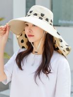 ✈❣◇ Hat sun visor hat ladies widened big eaves summer outdoor tea picking face cool