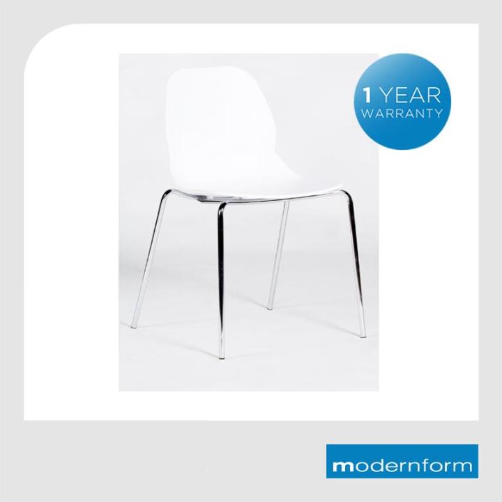 modernform-เก้าอี้เอนกประสงค์-เก้าอี้สัมมนา-เก้าอี้จัดประชุม-รุ่น-ct615-1-สีขาว-บอดี้พลาสติกทนทาน-ขาเหล็ก