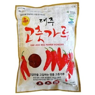 พริกป่นเกาหลี 고추가루 gochugaru พริกเกาหลี พริกทำกิมจิ kimchi chilli powder ของแท้100% แบ่งขาย500g