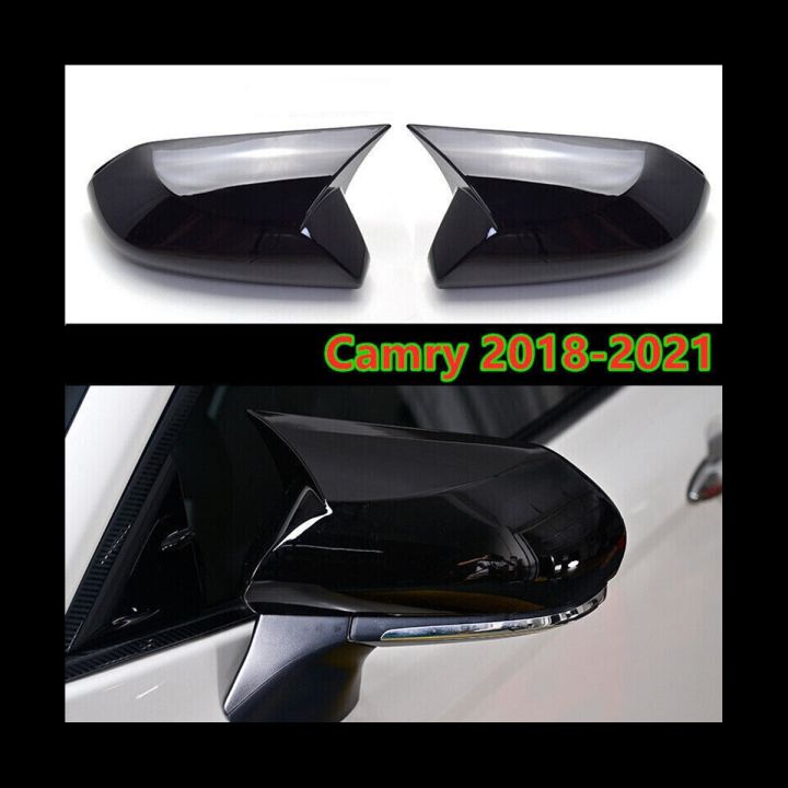 for-toyota-camry-2018-2022-camry-m-style-retrofit-mirror-cover-bullhorn-glossy-black