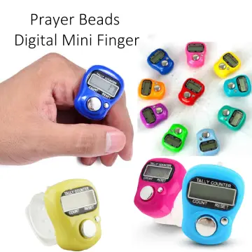Islamic Muslim Tasbih Prayer Beads Finger Counter Muslim Digital LCD  Display Tasbeeh - China Portable and Tally price