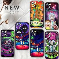 {L electronic shell} เคสโทรศัพท์สำหรับ iPhone iPhone 14 13 12 Mini 11 XS Pro Max X XR SE 2020 8 7 6 Plus Ricks Morts Anime Art Funda ฝาครอบสีดำ