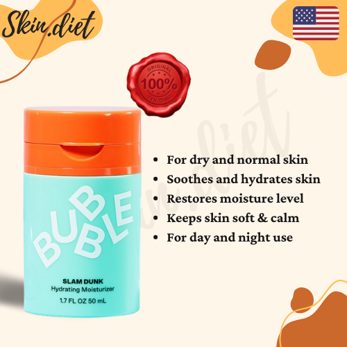 BUBBLE Slam Dunk Hydrating Moisturizer 50ml (SkinDiet) [100% authentic ...