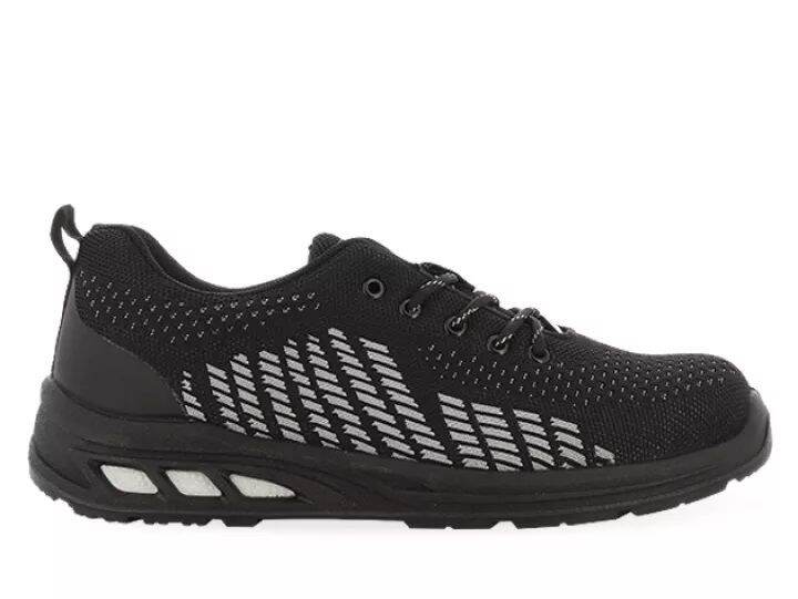 Safety Jogger Fitz S1P Black Stylish Modern Breathable Mesh Sporty ...