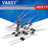 100PCS IN5819 DO-41 1A 40V SCHOTTKY DIODE 1N5819 DIP WATTY Electronics