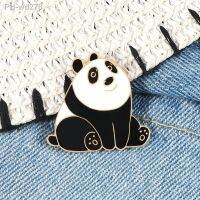 Cute Smile Panda Enamel Pin Cartoon Funny Animals Brooches Custom Badge Women Men Backpack Clothes Lapel Pins Jewelry For Kids