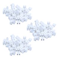 150PCS CH2 Spring Quick Wire Connector Cable Clamp Terminal Block Connector For LED Strip Light