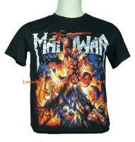 เสื้อวง MANOWAR มาโนวอร์ ไซส์ยุโรป เสื้อยืดวงดนตรีร็อค เสื้อร็อค  PTA975 สินค้าในประเทศ