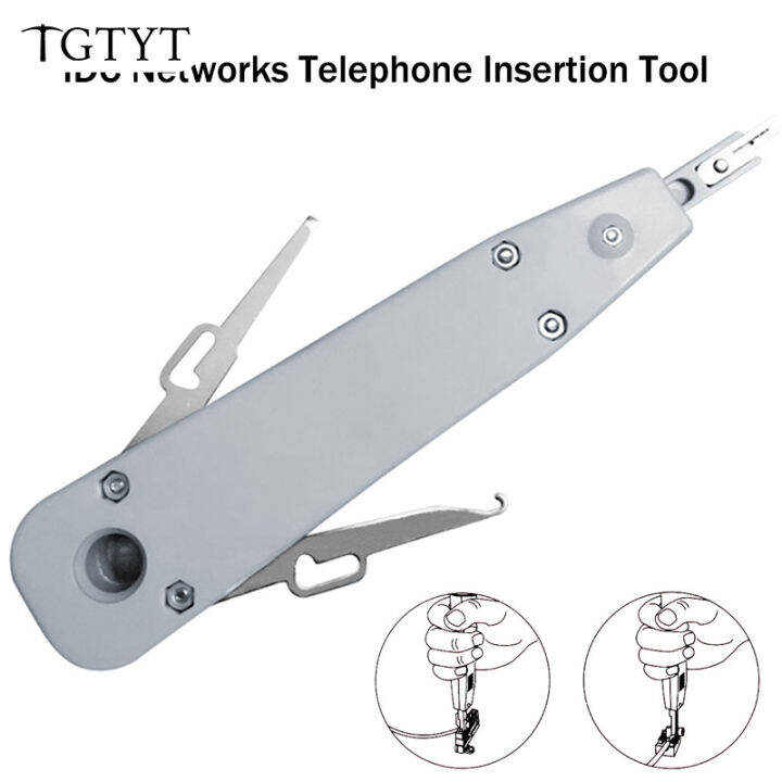 TGTYT 110 Krone Style Impact Punch Down Tool IDC Networks Telephone