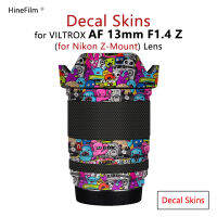 Viltrox F1.4 Z เมาเลนส์สติกเกอร์รูปลอกผิวสำหรับ VILTROX AF 13มิลลิเมตร F1.4 Z เมาเลนส์ป้องกันเสื้อห่อปกกรณี