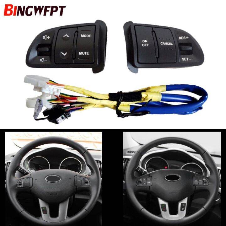 Multifunction Steering Wheel Button For KIA Sportage Audio Volume Speed