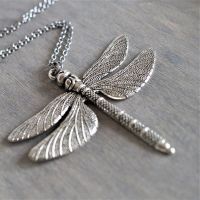 Large Dragonfly Pendant Long Chain Necklace Boho Long Necklace Good Luck Butterfly Necklace Necklaces for Women Fashion Chain Necklaces