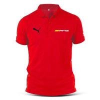 Sulam Panther AMG Car Racing Motorsport Casual Polo T Shirt Cotton Uni Baju T-Shirt Shirts Pakaian Sale