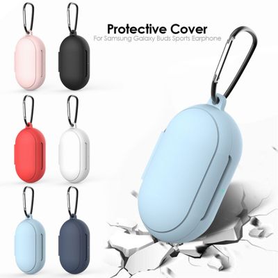 ”【；【-= Earphone Case Protector Wireless Bluetooth-Compatible Headphone Charging Box Silicone Cover Replacement For Galaxy
