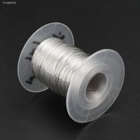 ™▥ 100m 304 Stainless Steel Wire Rope Soft Fishing Lifting Cable 1Ã7 Clothesline With 30 Aluminum Ferrules