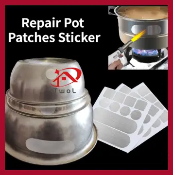 Pratical Repair Pot Patches Sticker Kit Stainless Steel Repair Pot