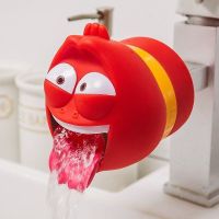 Kids Faucet Extender Saving Cartoon Silicone Extension Help Children Washing Hand