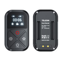 TELESIN รีโมทคอนโทรลไร้สายบลูทูธอัจฉริยะกันน้ำ GP-RMT-T10,อะไหล่หน้าจอ LED ยาว80เมตรสำหรับ GoPro 10 9 8 Max