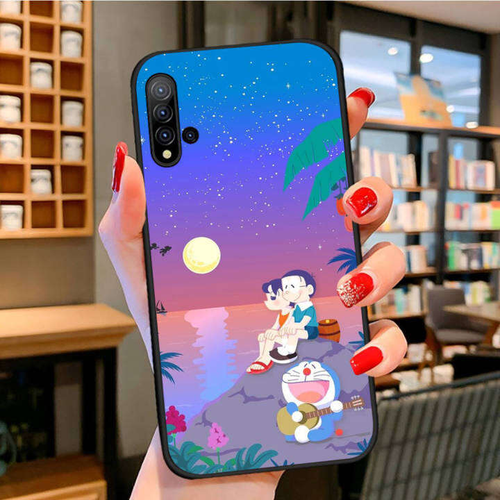 wa86-trend-doraemon-cartoon-อ่อนนุ่ม-fashion-ซิลิโคน-trend-phone-เคสโทรศัพท์-ปก-หรับ-huawei-nova-7-se-5t-4e-3i-3-2i-2-mate-20-10-pro-lite-honor-20-8x