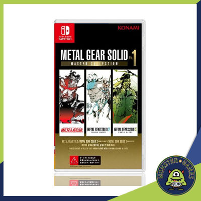 Metal Gear Solid Master Collection Vol.1 Nintendo Switch Game แผ่นแท้มือ1!!!!! (MetalGear Solid Master Collection Switch)(Metal Gear Solid Switch)(MetalGear Solid Switch)