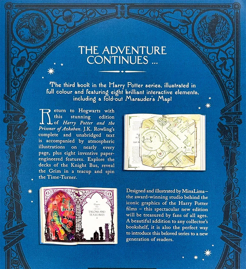 Harry Potter and the Prisoner of Azkaban: MinaLima Edition (Harry Potter  Series #3) by J. K. Rowling, MinaLima Design, Hardcover