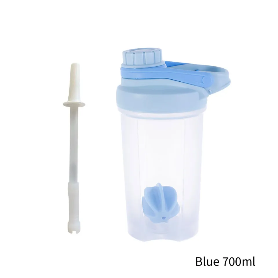 1pc 700ml Shaker Bottle Protein Powder Mixing Cup For Fitness