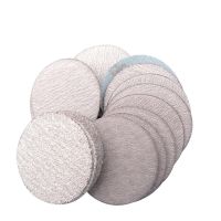 10Pc 1/2/3/4/5/6/7 Inch White Dry Grinding Sandpaper 25mm-180mm Hook &amp; Loop Sanding Discs 60 to 1000 Grit for Polishing Grinding Cleaning Tools