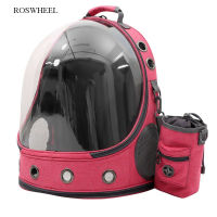 Large Capacity Portable Carrier Backpack Transparent Space Capsule Travel Dog Cat Puppy Carrier Bag Outdoor Use for Travel