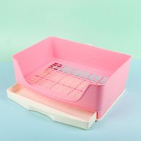 Rabbit Hamster Training Toilet Pet Drawer Potty Convenient Rabbit Litter Tray Large Bath Tub Artifact Pet Accessories Ferrets