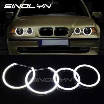 Sinolyn Angel Eyes LED For BMW X5 E70/E53 Xenon Headlight Light