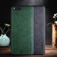 [ร้อน] เคสเคสสำหรับ Xiaomi Mi Note 3แบบหนัง PU เหมาะสำหรับธุรกิจแนวย้อนยุควัสดุ2in1 TPU + PU