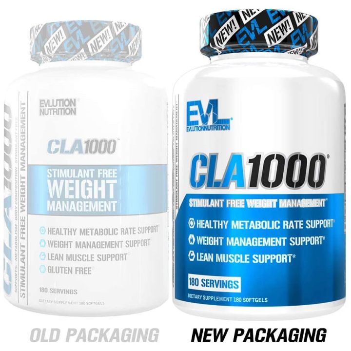 evlution-nutrition-evl-cla-1000-90-180เม็ด-ลดไขมันสะสม-เผาผลาญไขมัน-ลีนกล้ามเนื้อ