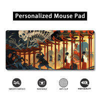 Mouse pad Japanese Art Style Extended mousepad Waterproof Non-Slip design Precision stitched edges Cute deskmat Personalised large gaming mouse pad