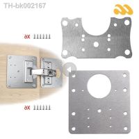 ▩❁ Stainless Steel Hinge Repair Plate Hinges Mounting Tool Fixing Plate Kitchen Cupboard Door Furniture Hardware Accessory Product