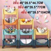 Itimtoys ชั้นวางของพลาสติก ชั้นวางของมีล้อลาก3ชั้นและชั้นวางของ4ชั้น แข็งแรงทนทาน ขนาดกระทัดลัดไม่กินพื้นที่ ชั้นวางของ ชั้นวาง TLSN3693