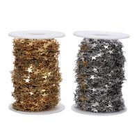 Star Link Chains Wire Wrapped Chain Stainless Steel On Spool Bulk Cable Chain for DIY Craftings Party Jewelry Making Accessories